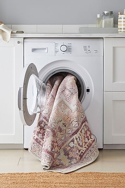 FLAIR RUGS Teppich "Windsor" rechteckig 4 mm Höhe Waschbarer Teppich günstig online kaufen