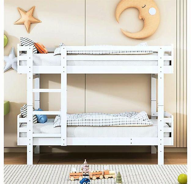 XDeer Etagenbett Kinderbett Etagenbett 90 x 190cm, Bettrahmen aus Massivhol günstig online kaufen