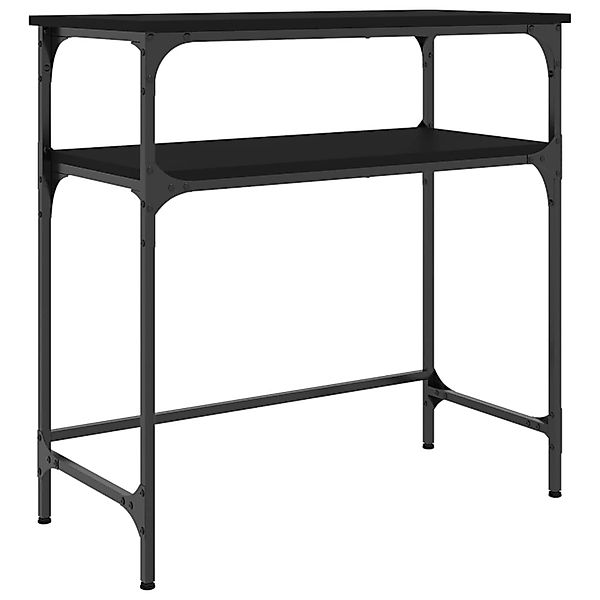 vidaXL Beistelltisch Konsolentisch Schwarz 75x35,5x75 cm günstig online kaufen