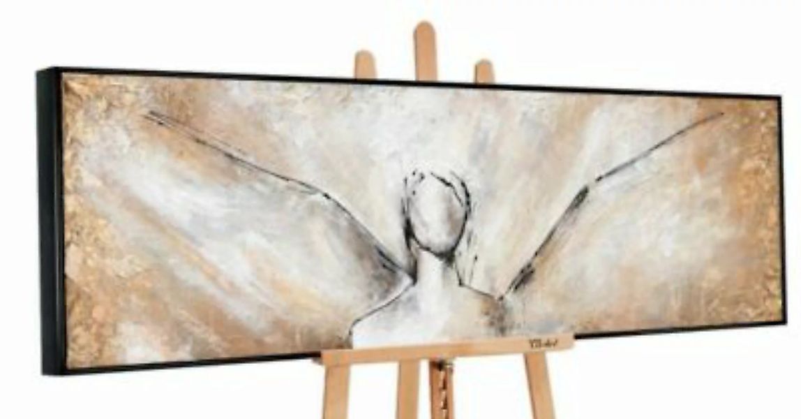 YS-Art™ "Gemälde Acryl ""Schönheit"" handgemalt auf Leinwand" braun Gr. 50 günstig online kaufen