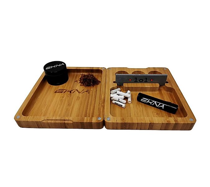 EKNA Aufbewahrungsbox Rolling Tray - Rolling Box - Dreh Box - Misch Schale günstig online kaufen