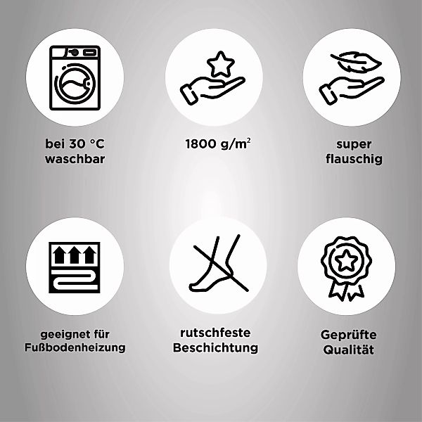 Dyckhoff Badematte »Siena«, rutschhemmend beschichtet, fußbodenheizungsgeei günstig online kaufen