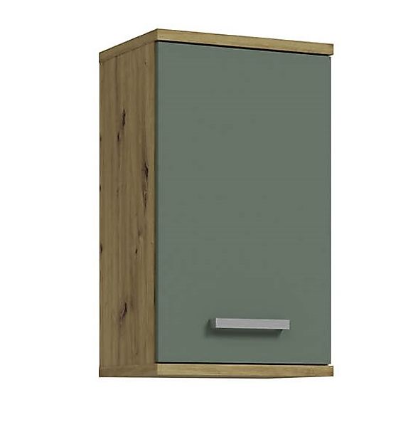 Bad-Hängeschrank 1-trg Salbei / Artisan Eiche günstig online kaufen