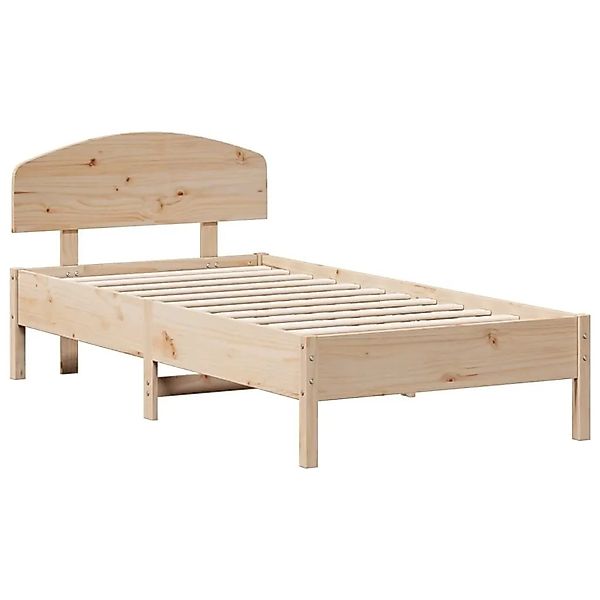 vidaXL Massivholzbett ohne Matratze 75x190 cm Kiefernholz 3207241 günstig online kaufen