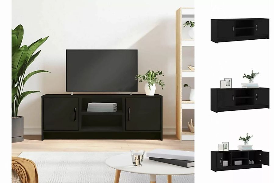 vidaXL TV-Schrank TV-Schrank Schwarz 102x30x37,5 cm Holzwerkstoff günstig online kaufen