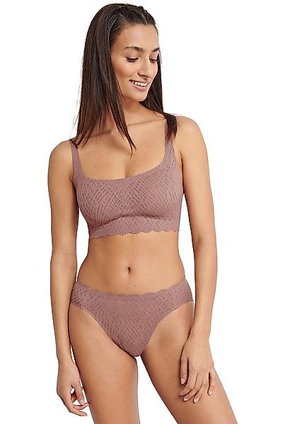 sloggi Bustier ZERO Feel Bliss Top unsichtbar mit Spitzenoptik günstig online kaufen