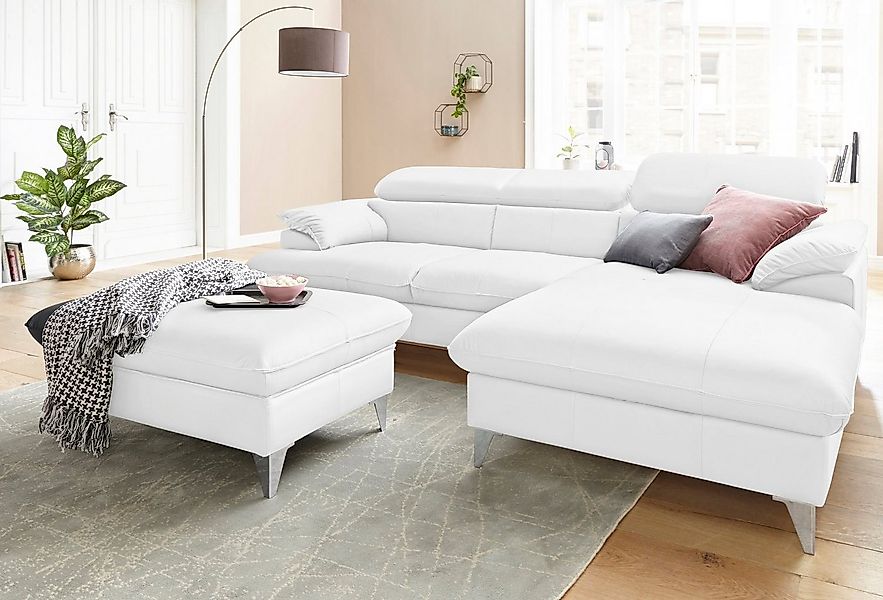 COTTA Polstergarnitur "Caluso L-Form", (2 tlg.), Set bestehend aus: Ecksofa günstig online kaufen