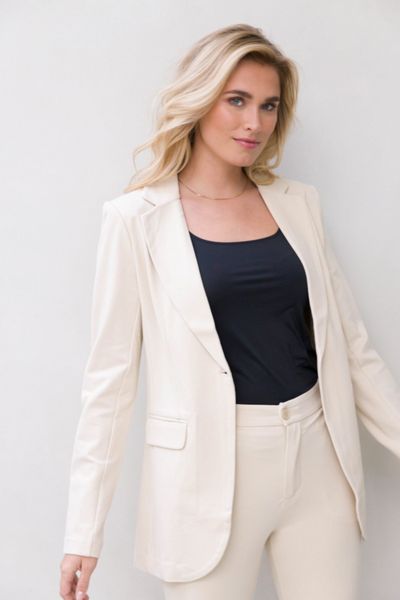 Base Level Jerseyblazer mit V-Ausschnitt und günstig online kaufen