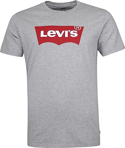 Levi's T-Shirt mit Logo Grau - Größe M günstig online kaufen