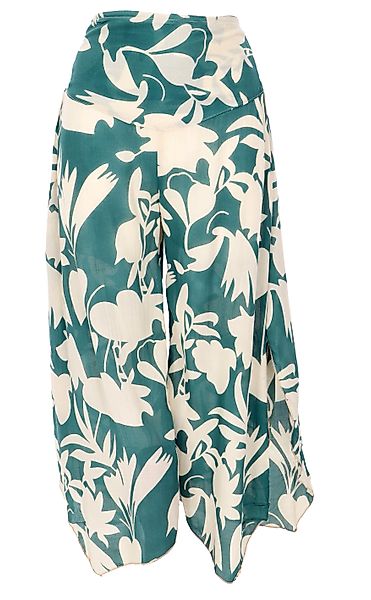 Guru-Shop Relaxhose Palazzohose, weite bedruckte Boho günstig online kaufen