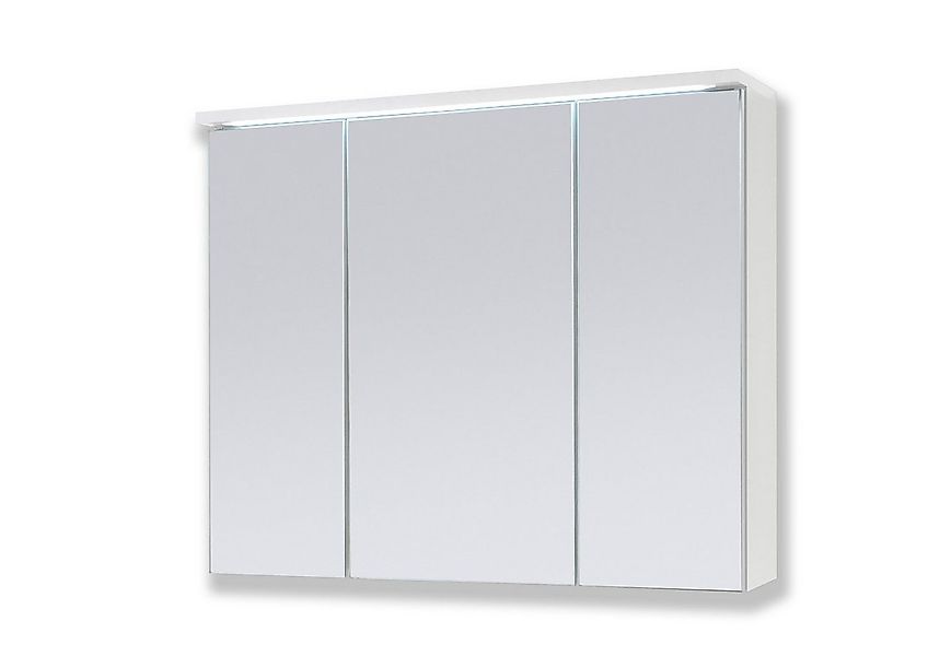 Aileenstore Spiegelschrank DUO Breite 80 cm, Schalter-/Steckdosenbox, LED-B günstig online kaufen