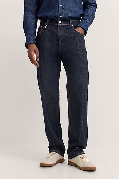 bugatti 5-Pocket-Jeans "Loose Fit", aus Luxury Raw Denim mit Stretch günstig online kaufen