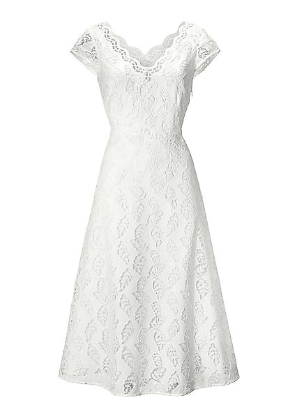 MADELEINE Midikleid Spitzenkleid in Midi-Länge günstig online kaufen