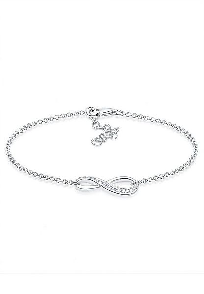 Elli Armband Infinity/Unendlichkeit mit Zirkonia 925 Silber (kein Set, 1-tl günstig online kaufen