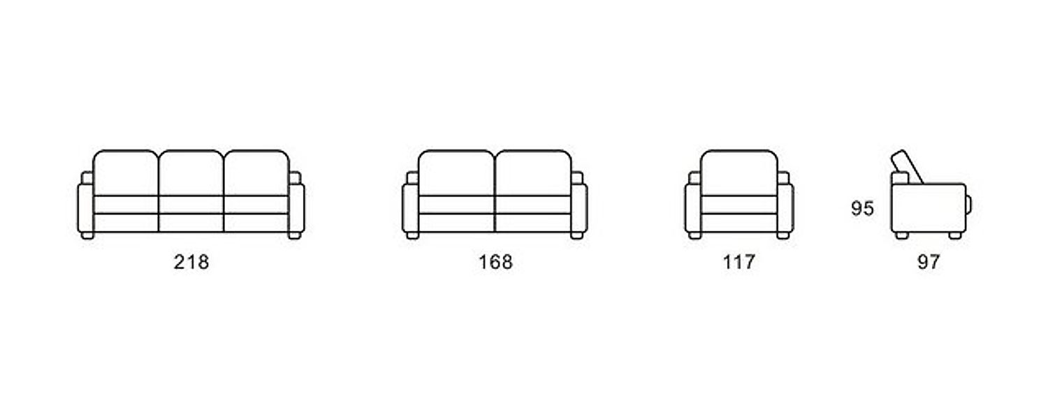 Salottini Polstergarnitur SOFORT LIEFERBAR Chesterfield Oriental Leder Sofa günstig online kaufen