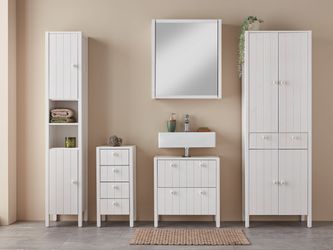 Home affaire Midischrank "Tina" Badmöbel, Kommode, Schrank, Breite 34 cm, M günstig online kaufen