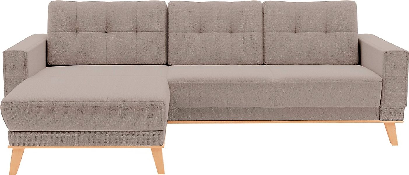 sit&more Ecksofa Lavida L-Form, wahlweise mit Kippfunktion und Bettkasten günstig online kaufen