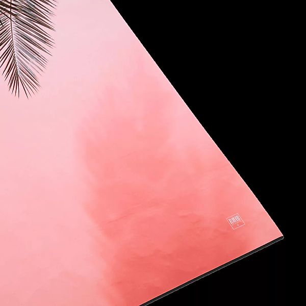 David & David Studio Palm on Pink N.2 Kunstdruck von Laurence David (50 x 7 günstig online kaufen