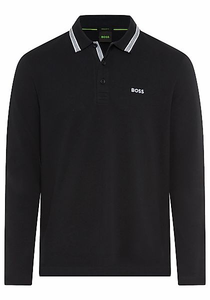 BOSS GREEN Langarm-Poloshirt "Plisy" günstig online kaufen