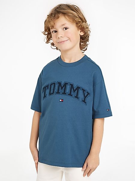 Tommy Hilfiger Kurzarmshirt VARSITY EMBROIDERY TEE günstig online kaufen