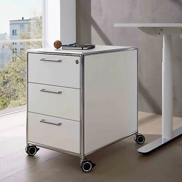 BOSSE Modul Space Rollcontainer 3-6 Black Edition mit Hängeregistratur günstig online kaufen
