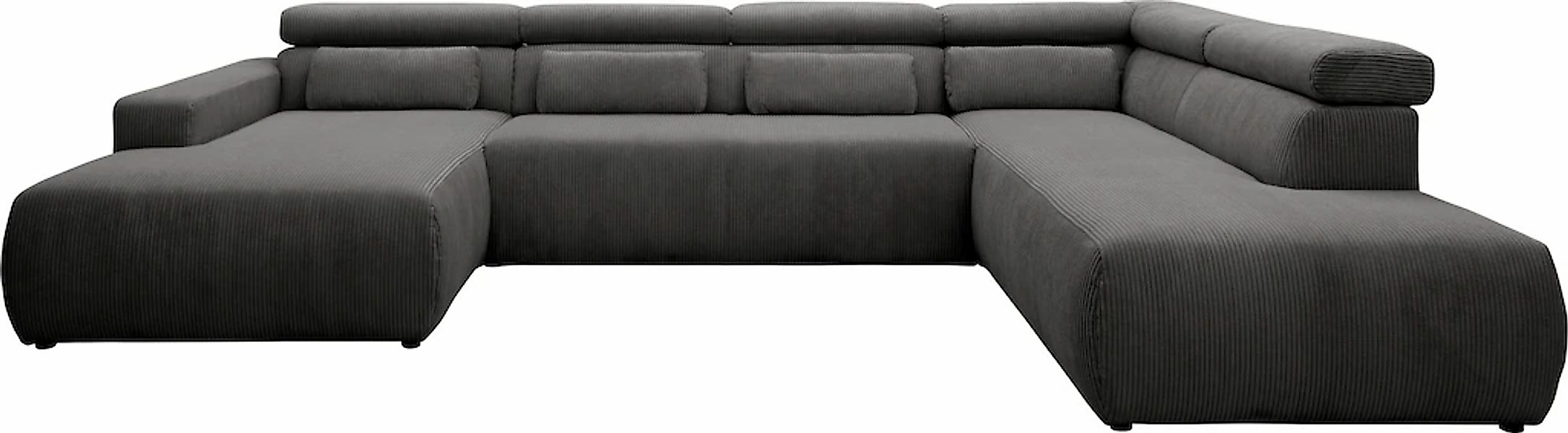 DOMO collection Wohnlandschaft "Brandon, belastbar bis 140kg/ Sitz, B/T: 35 günstig online kaufen