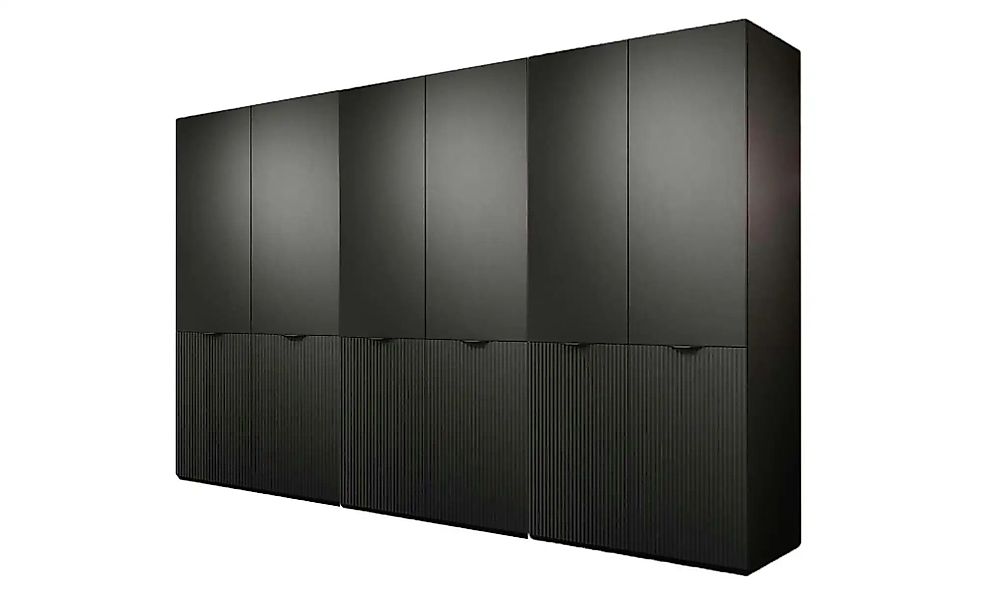 Drehtürenschrank  Sandbox ¦ schwarz ¦ Maße (cm): B: 303 H: 200 Schränke > K günstig online kaufen