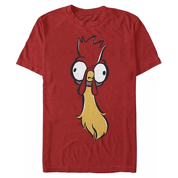 Disney - Moana - Hei Hei Big Face - Männer T-Shirt günstig online kaufen
