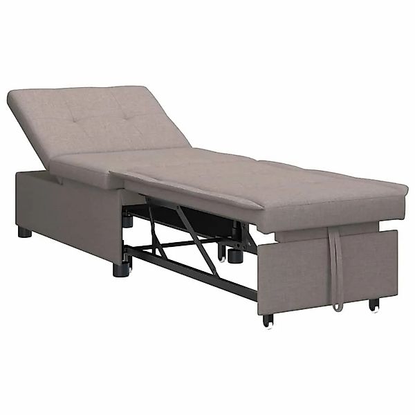 vidaXL Schlafsofa Taupe 194 x 50 x 82 cm Sperrholz 42008587 günstig online kaufen