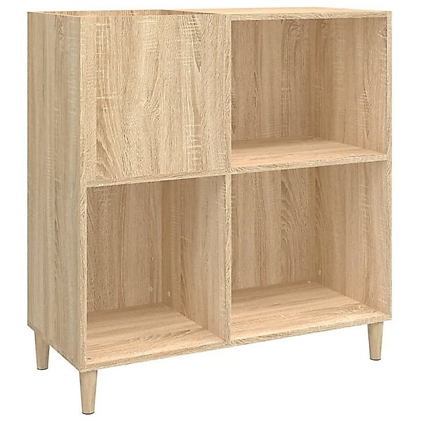 vidaXL Beistellschrank Plattenschrank Sonoma-Eiche 84,5x38x89 cm Holzwerkst günstig online kaufen