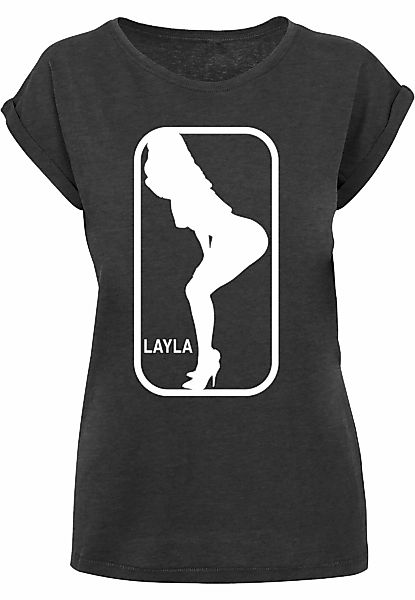 Merchcode T-Shirt "Merchcode Damen Ladies Layla Dance X T-Shirt" günstig online kaufen