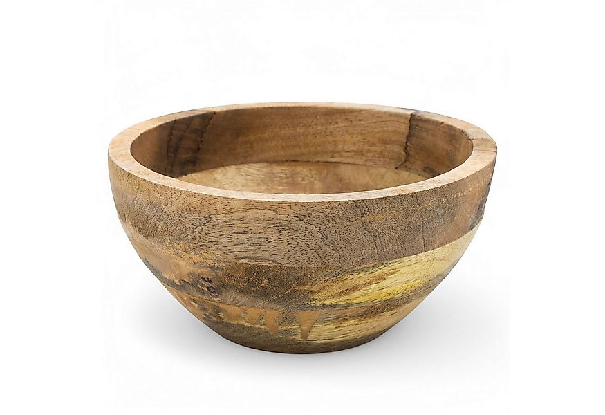 Spetebo Dekoschale Mango Deko Schale natur - 20 cm (Artikel, 1 St., Holzsch günstig online kaufen