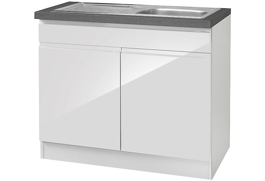 KOCHSTATION Spülenschrank "KS-Virginia", 110 cm breit, inklusive Einbauspül günstig online kaufen