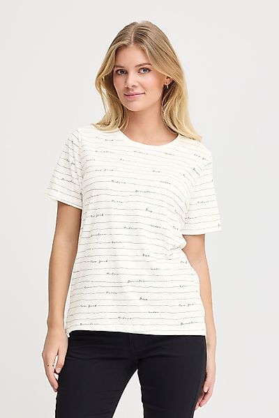 fransa Rundhalsshirt FRHAZEL gemustertes T-Shirt günstig online kaufen