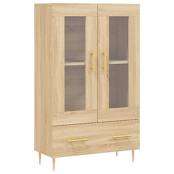 vidaXL Highboard Sonoma-Eiche 69,5x31x115 cm Holzwerkstoff 828287 günstig online kaufen