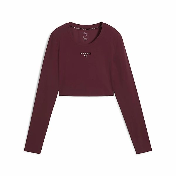 PUMA Trainingsshirt "PUMA x HYROX SHAPELUXE Cropped Langarmshirt Damen" günstig online kaufen