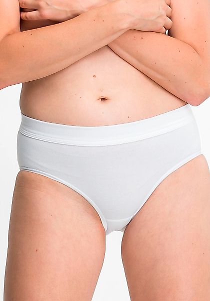 Speidel Midislip "Bio Cotton plus", (Packung, 3er Pack), basic, bequem, wei günstig online kaufen