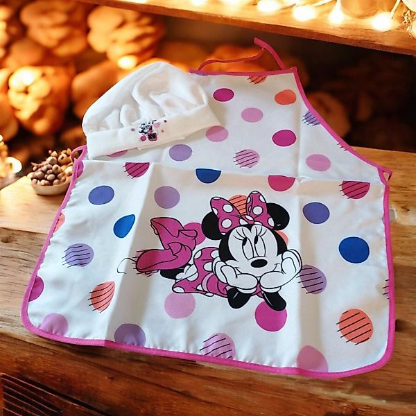 Disney Minnie Mouse Kochschürze Kinderschürze Motiv günstig online kaufen