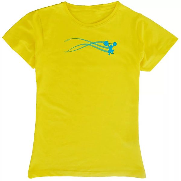 Kruskis Train Estella Kurzärmeliges T-shirt 2XL Yellow günstig online kaufen