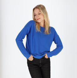 halsüberkopf Accessoires Strickpullover Feinstrick mit Rundhals günstig online kaufen