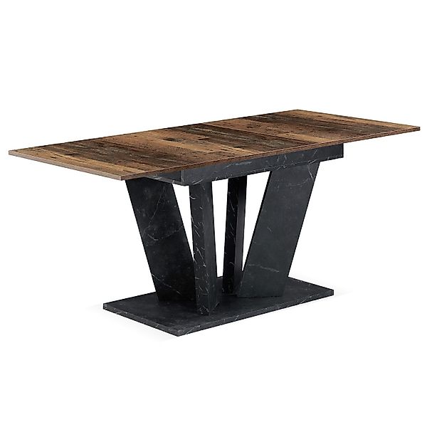 B&D home Säulen-Esstisch WILLEM, ausziehbar, 120-160cm, günstig online kaufen