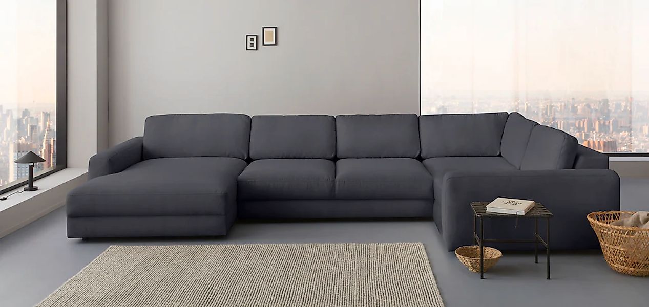Places of Style Wohnlandschaft "Bloomfield, Mega Polsterprogramm, Breite 40 günstig online kaufen