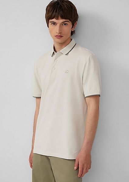 s.Oliver Kurzarmshirt Sportives Piqué-Poloshirt mit Kontrast-Details günstig online kaufen