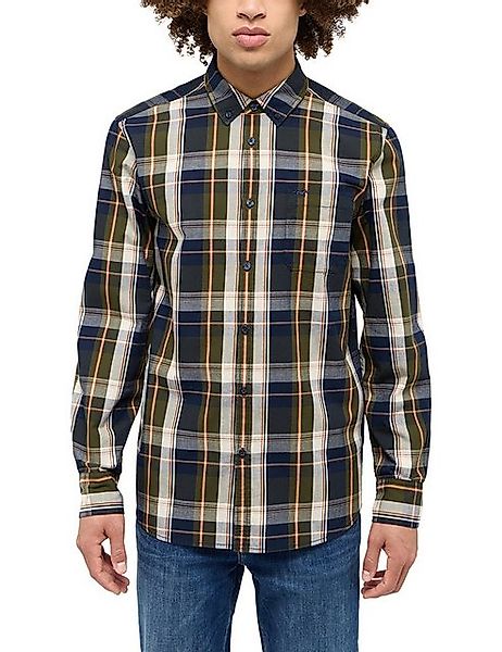 MUSTANG Langarmhemd "Herren Style Chester" günstig online kaufen