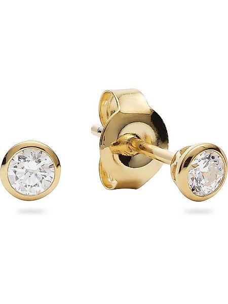 CHRIST Paar Ohrstecker CHRIST Damen-Ohrstecker 2 Diamant günstig online kaufen