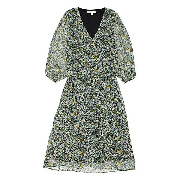 Garcia Allover Floral Print Kurzes Kleid L Powder Blue günstig online kaufen