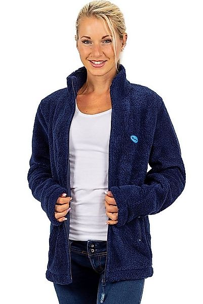 Reichstadt Fleecejacke Kuschelige Flauschige Jacke 22RSW002 Extravagante Re günstig online kaufen