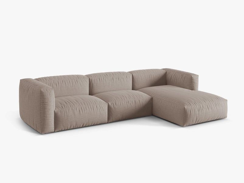 Micadoni Ecksofa Martina, 3-Sitzer günstig online kaufen