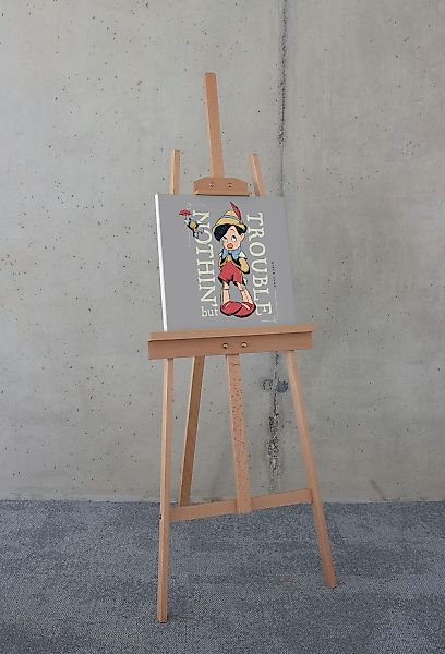 Komar Leinwandbild "Hey Pinocchio - Größe 40 x 40 cm", Disney, (1 St., 40 x günstig online kaufen