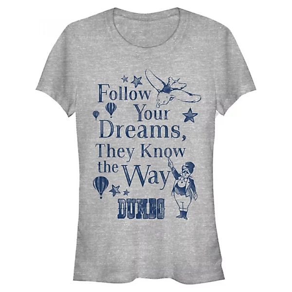 Disney Classics - Dumbo - Dumbo Follow Dreams - Frauen T-Shirt günstig online kaufen